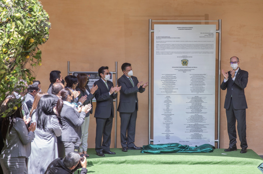 Inscriben fecha por logro histórico de la UAEMéx al ubicarse como mejor Universidad Pública Estatal del país